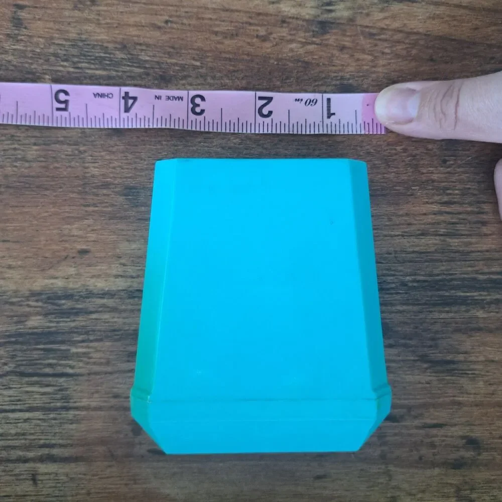 Vintage Vernco 2 in 1 Turquoise Teal Blue Plastic Bakelite Salt Pepper Shaker